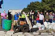 葛西海浜清掃活動